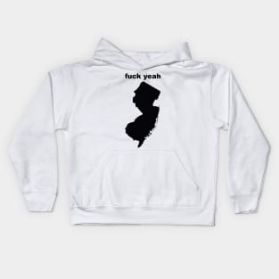 New Jersey F*ck Yeah Tribute Kids Hoodie